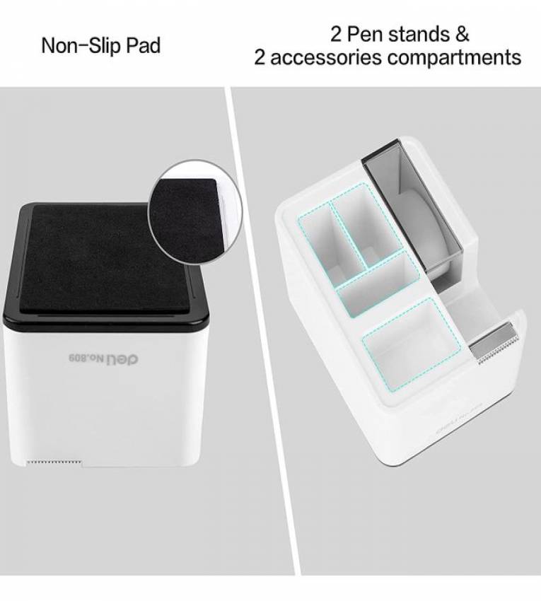 Deli DÉVIDOIR SCOTCH + ORGANISATEUR DELI SMART E809, tape dispenser